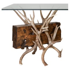 Timberline Mule Deer Antler End Table by The Peak Antler