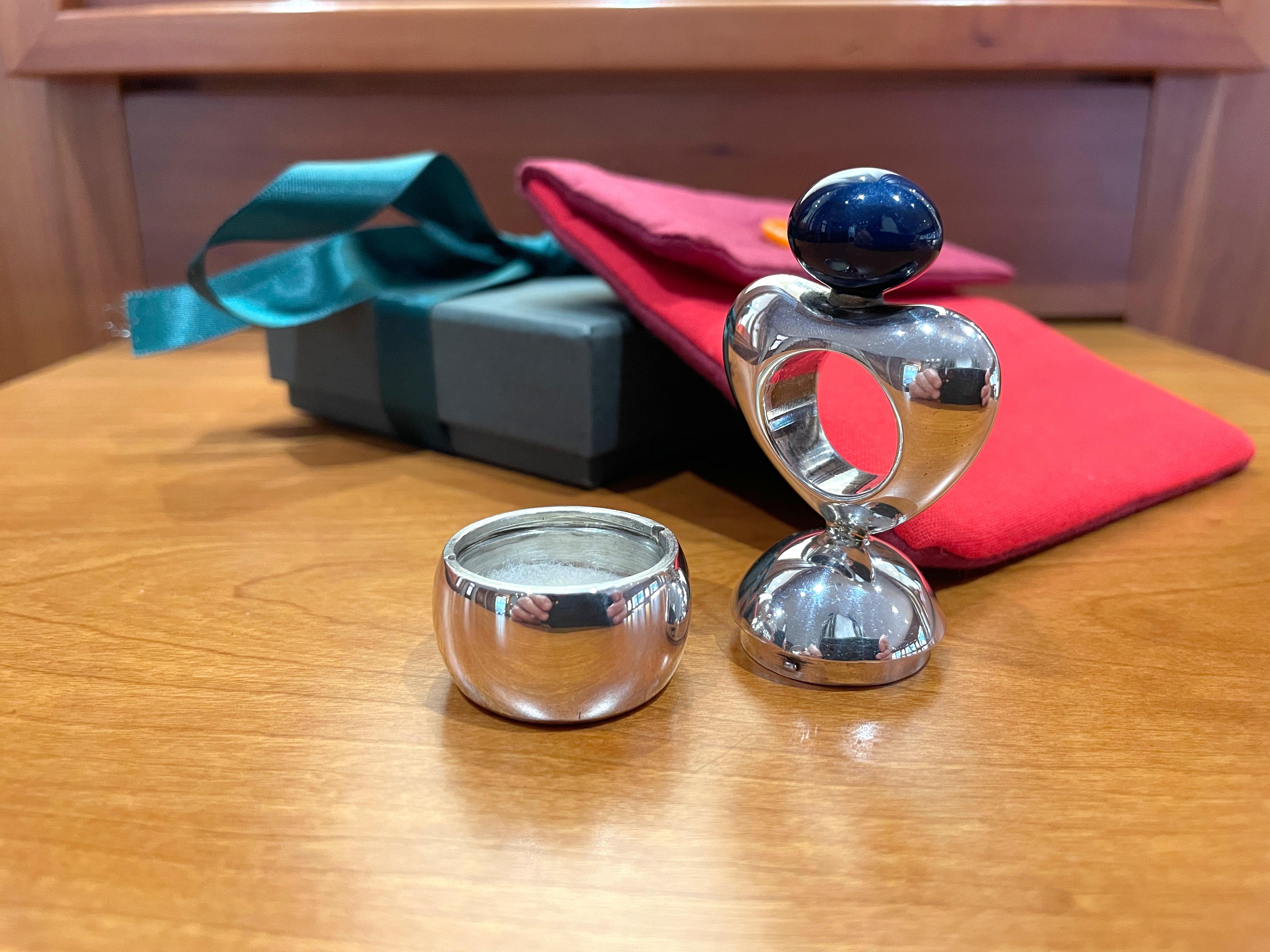Timbro da scrivania La Nouvelle Bague in argento e smalto in vendita 6