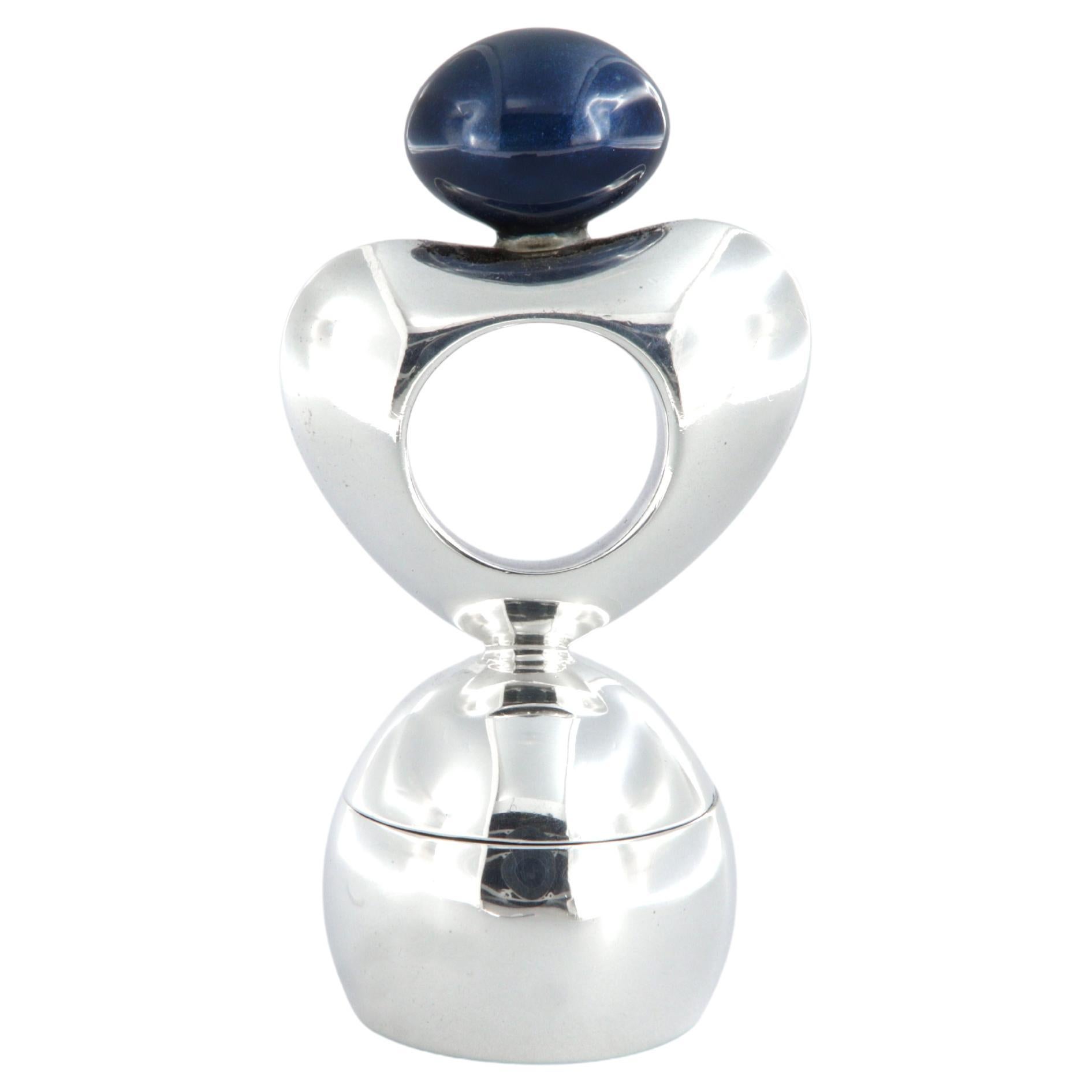 La Nouvelle Bague silver and enamel desk stamp