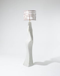 Timchent floor lamp in stoneware