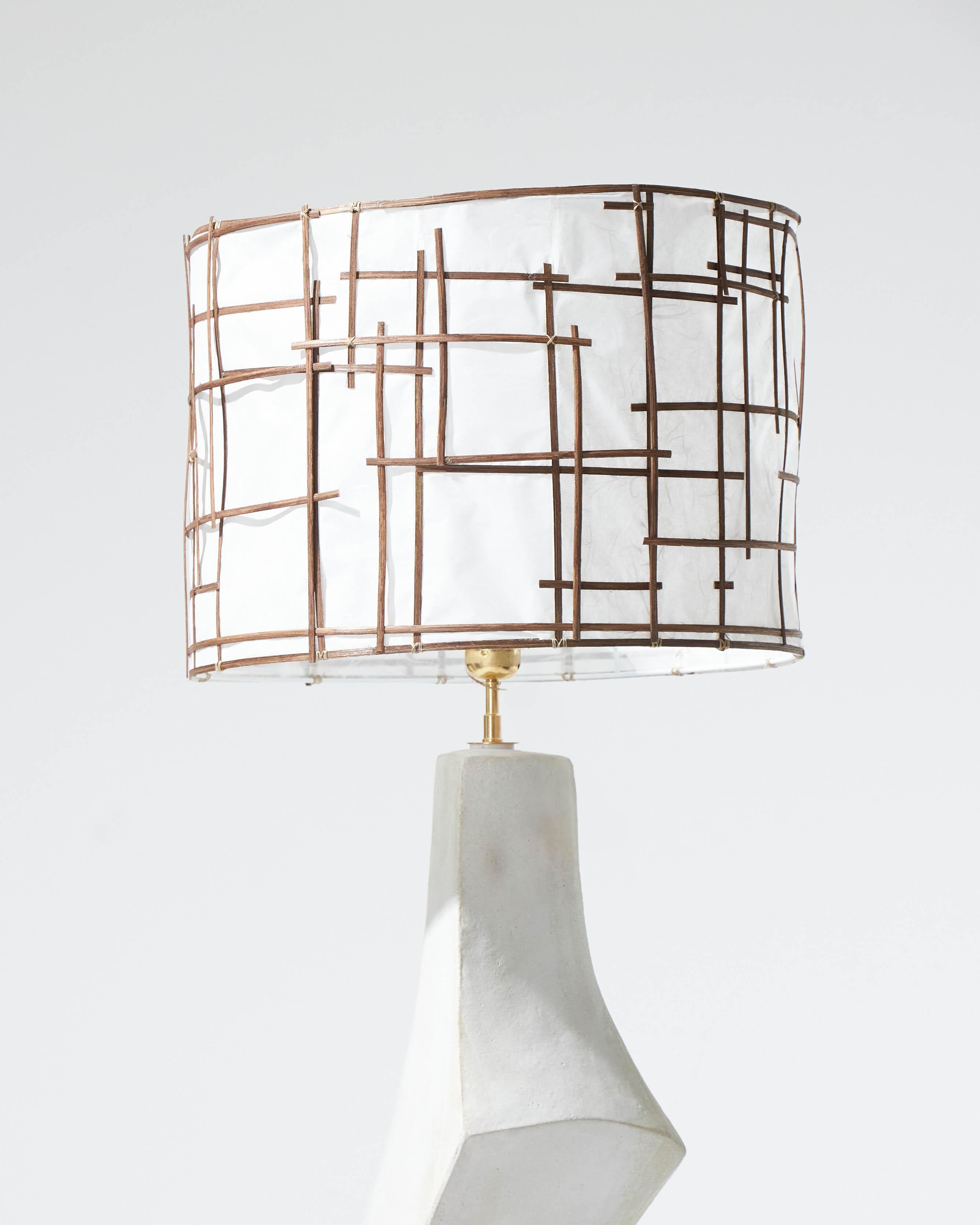 Lampada da terra Timchent in gres in vendita 1