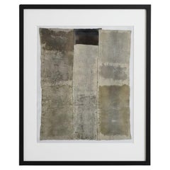 TIME (8) – Plant-Dyed Botanical Art on Cotton Canvas with Iron Sulphate