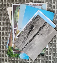 Trésors du temps : collection de cartes postales vintage Ussr, 17 pierres précieuses non utilisées 1j12