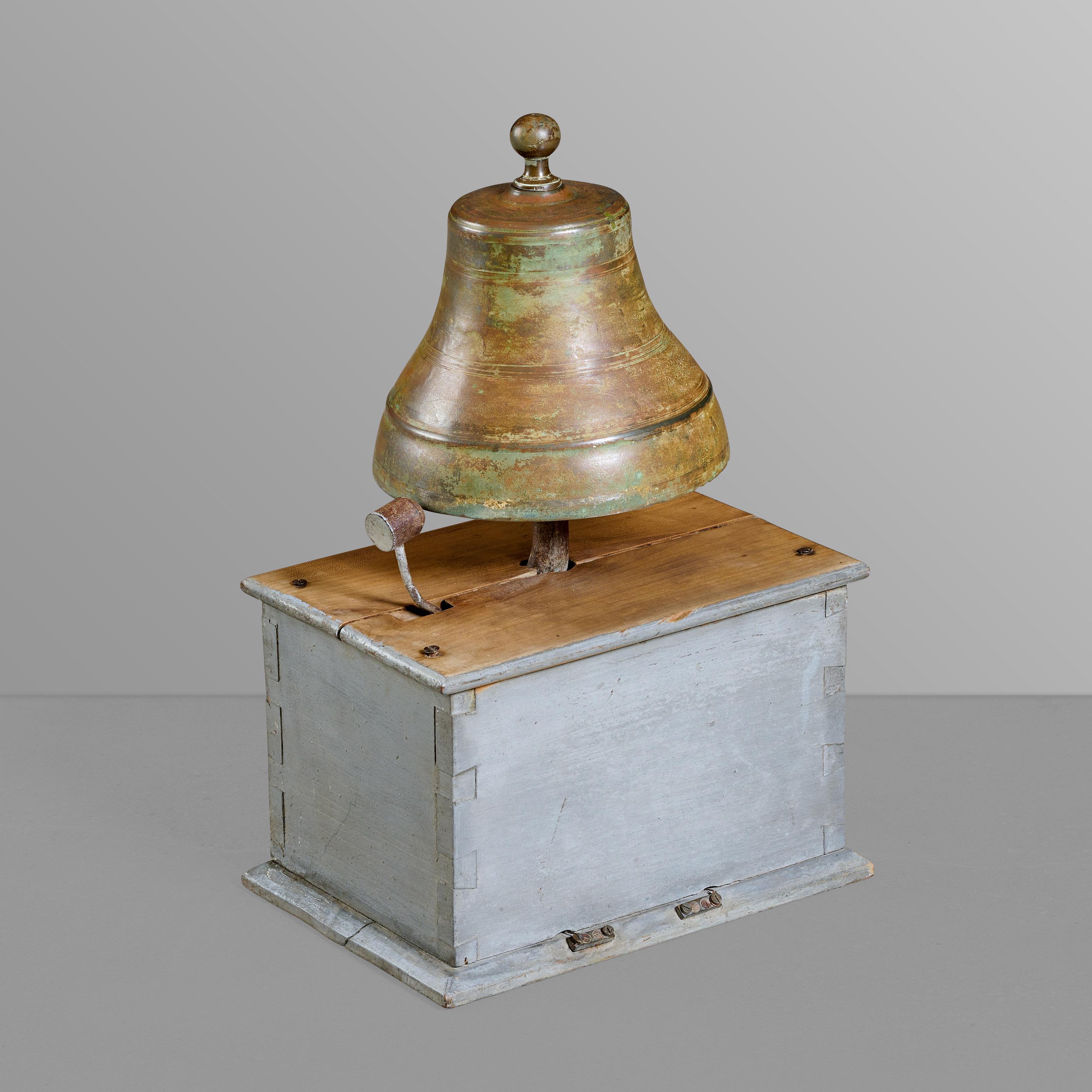 Mid-20th Century Time Clock Bell from the Moto Guzzi Factory For Sale