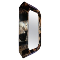 Time Further Mirror in Black Horn by Andrea Vargas Dieppa