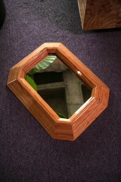 Time Further Mirror in Wood by Andrea Vargas Dieppa