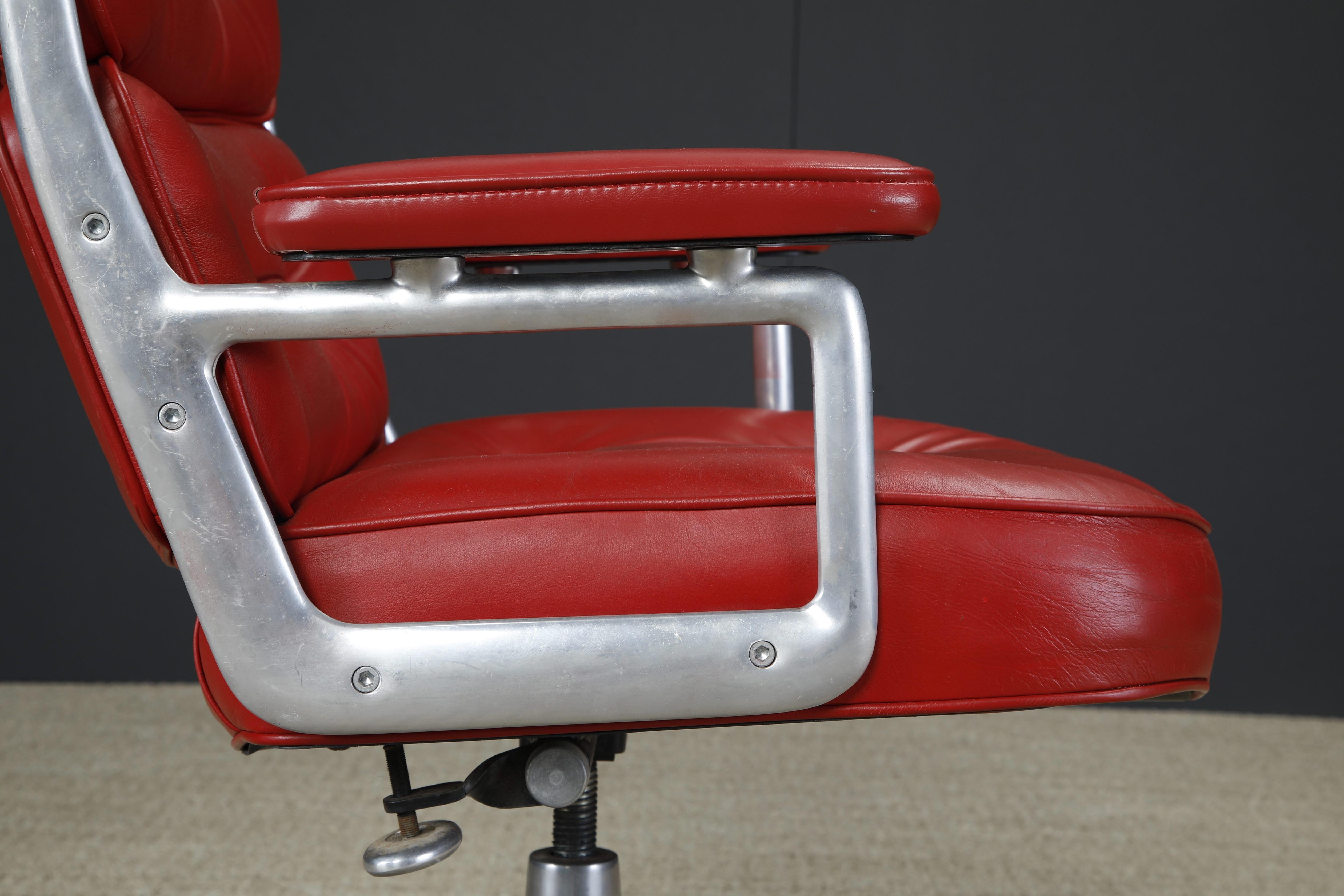Time Life Desk Chair by Charles Eames for Herman Miller, 1984, Signed & Dated 6
