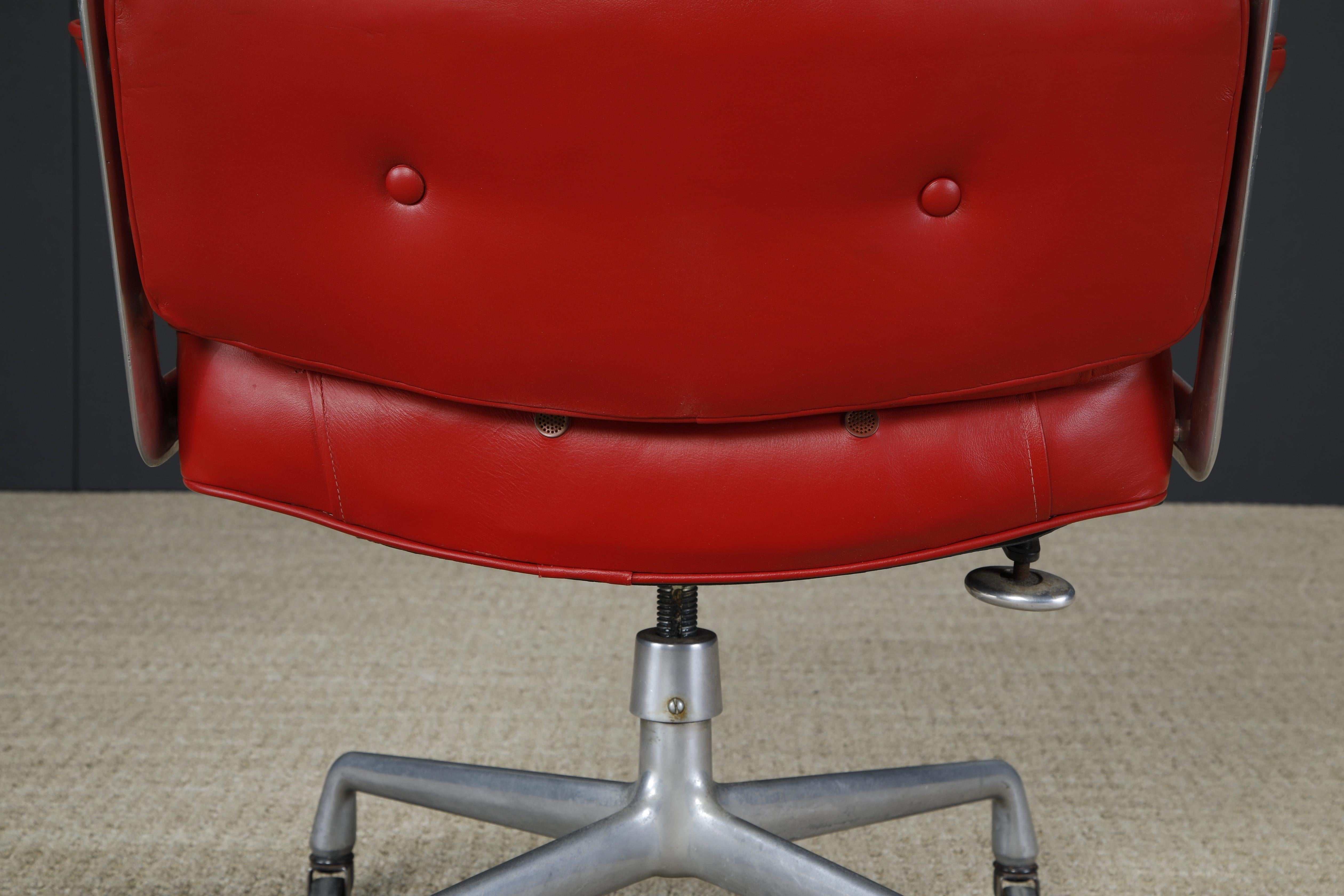 Time Life Desk Chair by Charles Eames for Herman Miller, 1984, Signed & Dated 1