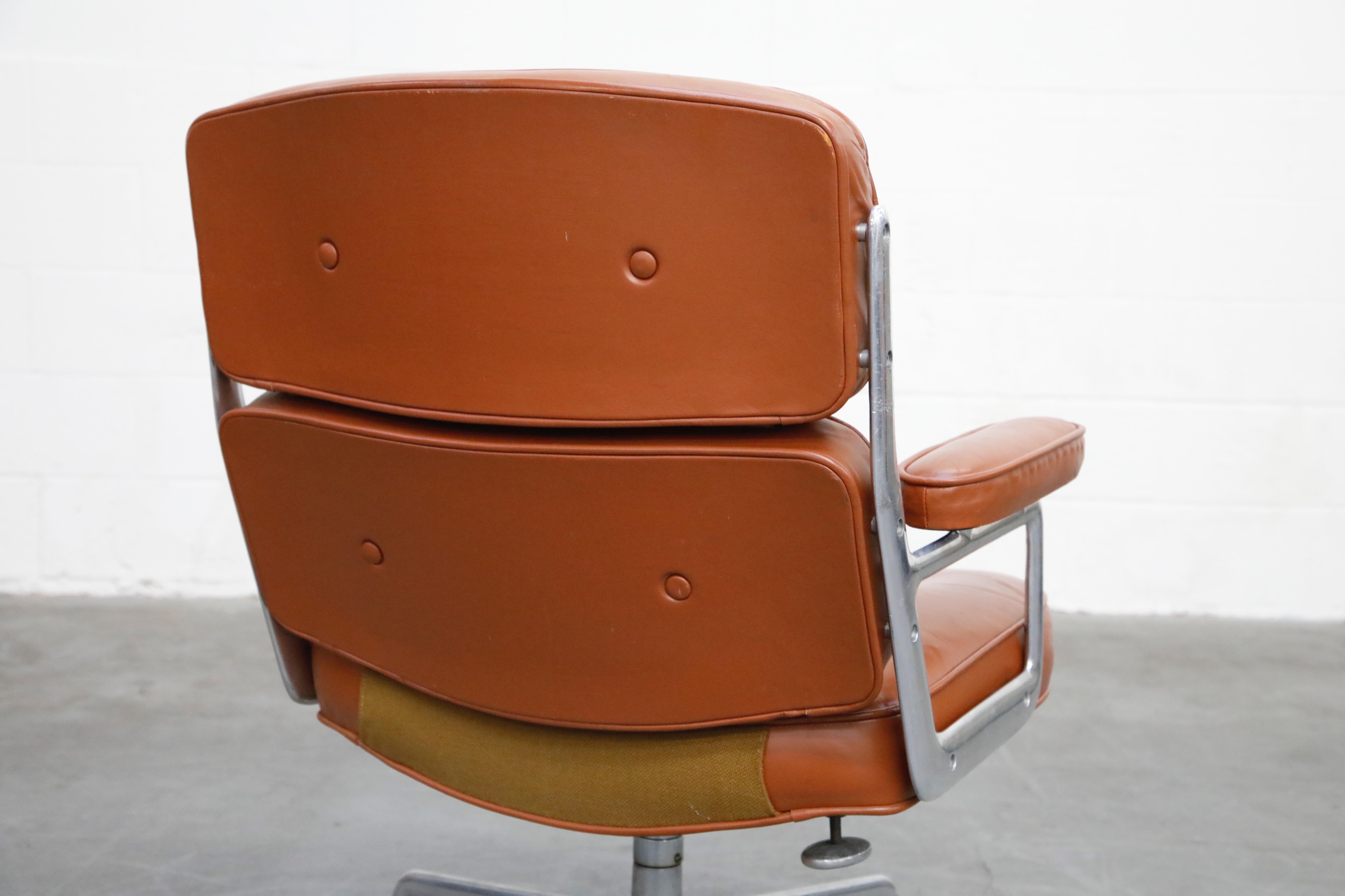 'Time Life' Executive Chairs by Charles Eames for Herman Miller, 1983, Signed 7