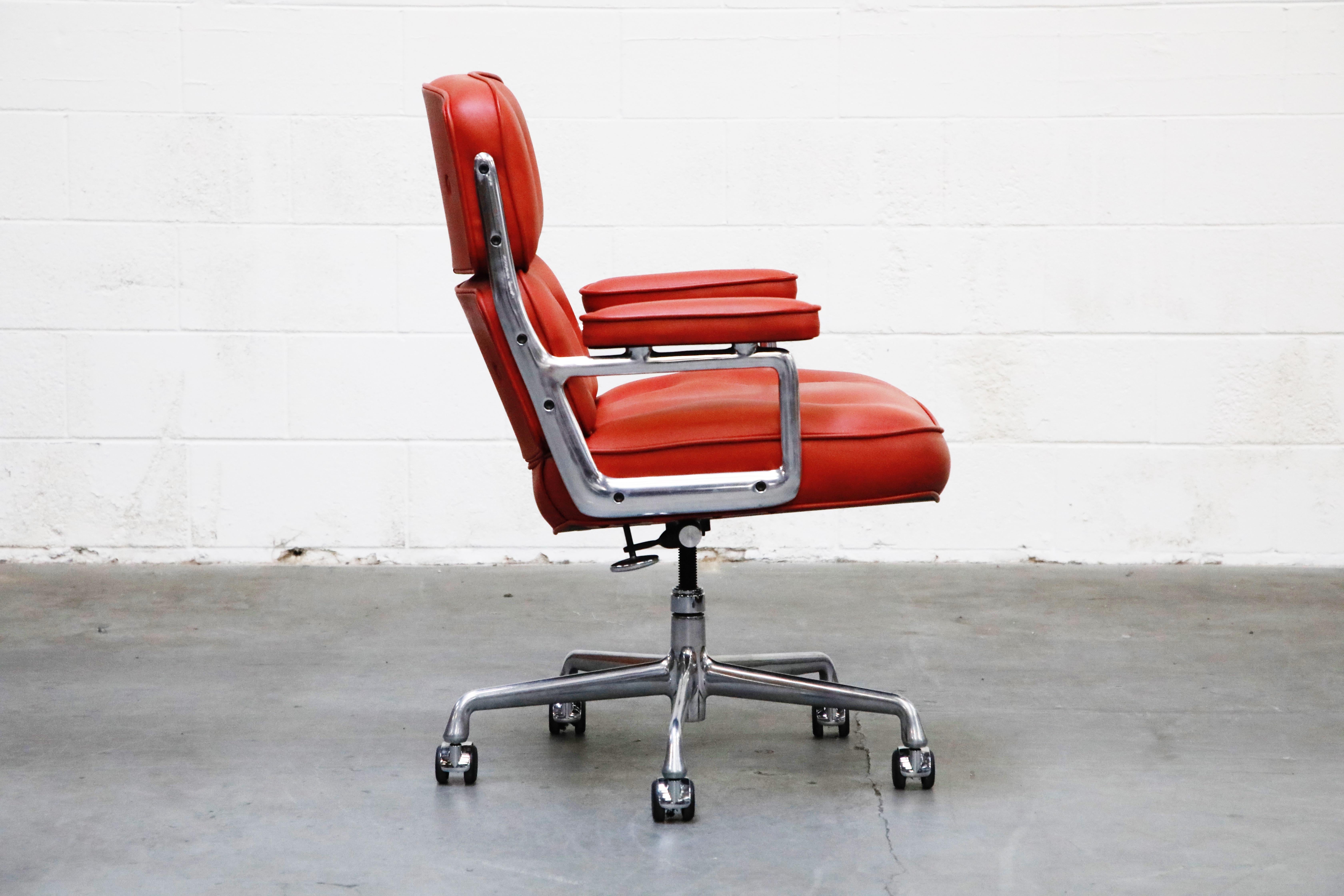 'Time Life' Executive Chairs by Charles Eames for Herman Miller, 2011, Signed In Good Condition In Los Angeles, CA