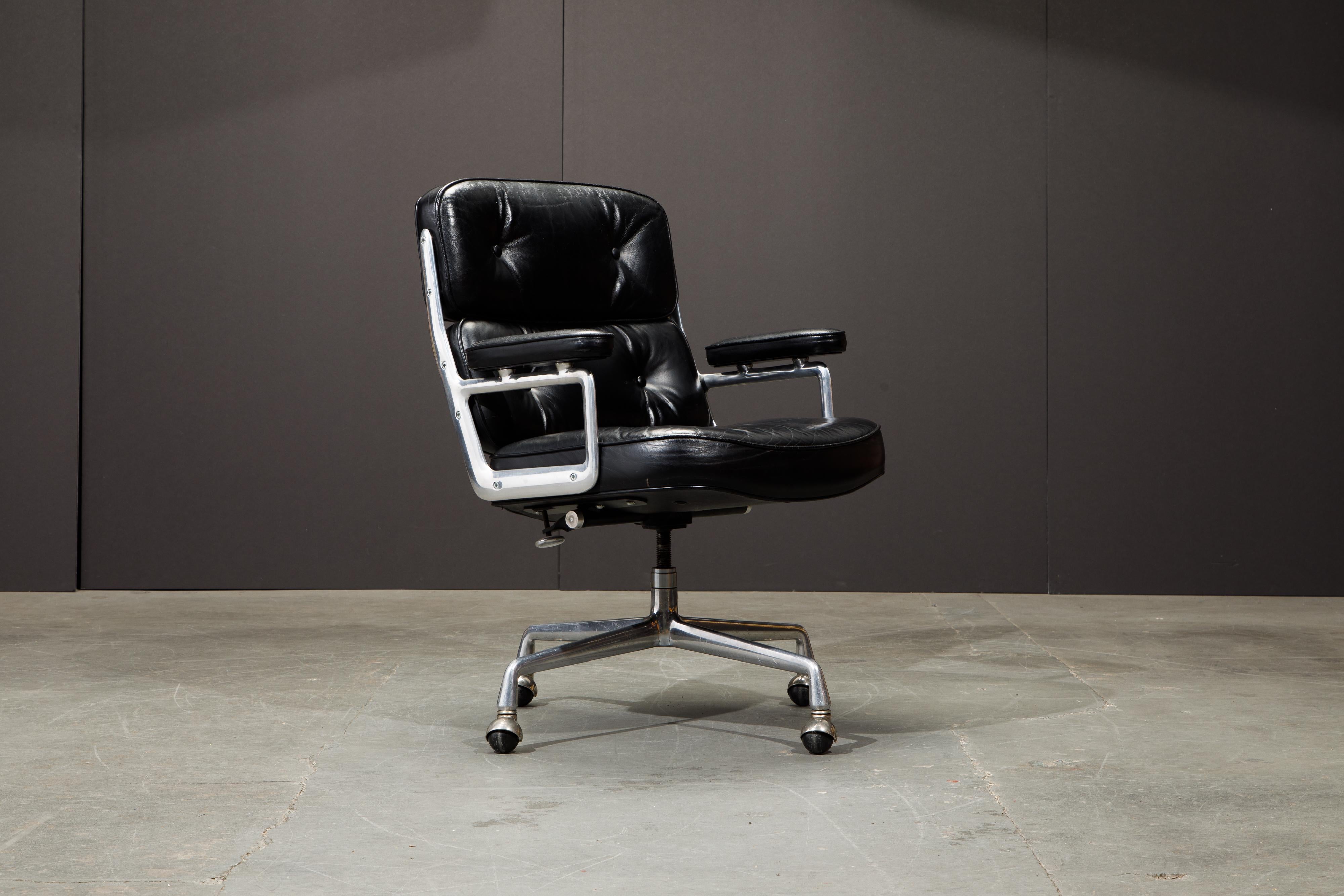 Mid-Century Modern Time Life Executive Desk Chair by Charles Eames for Herman Miller, 1970's