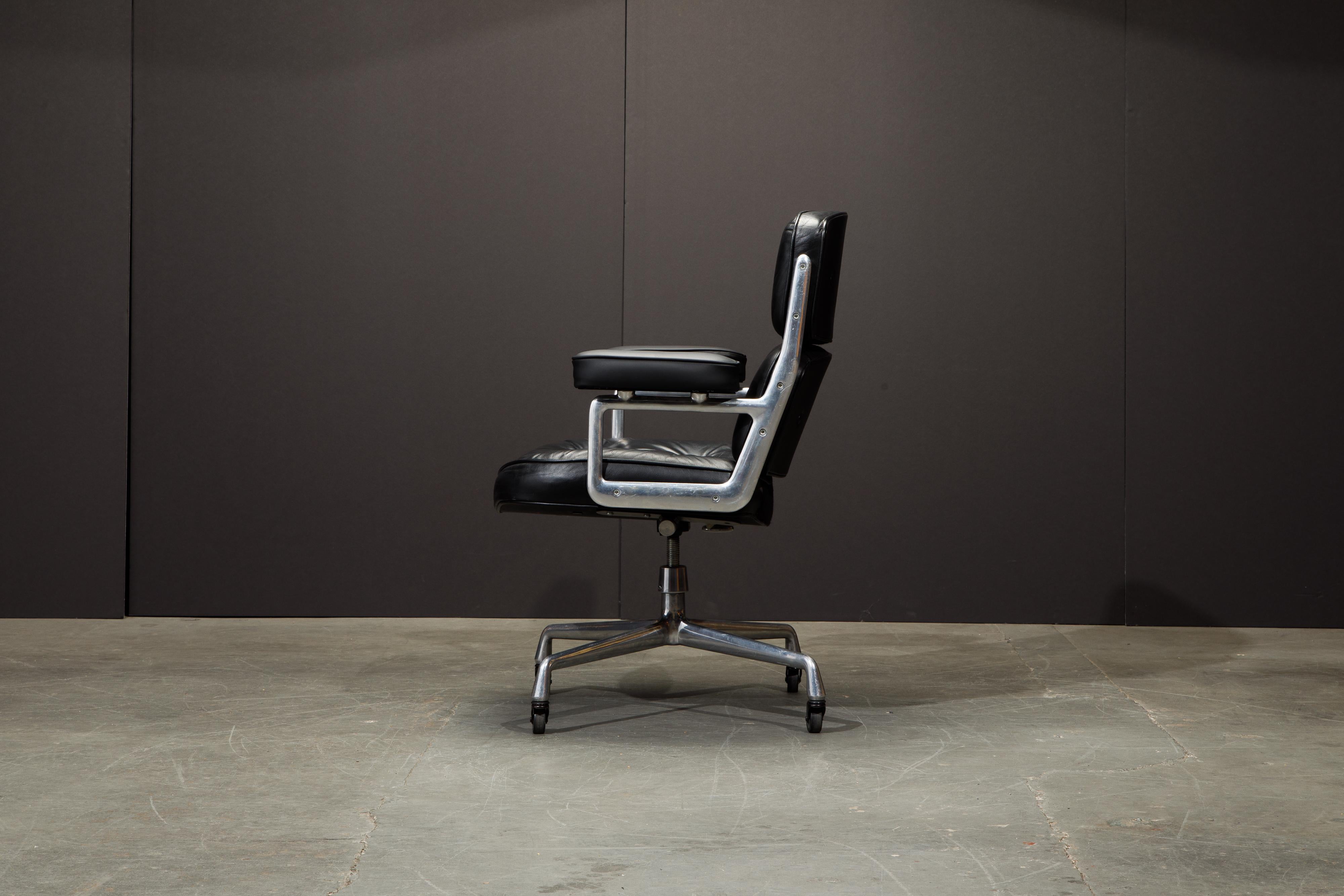 Aluminum Time Life Executive Desk Chair by Charles Eames for Herman Miller, 1970's