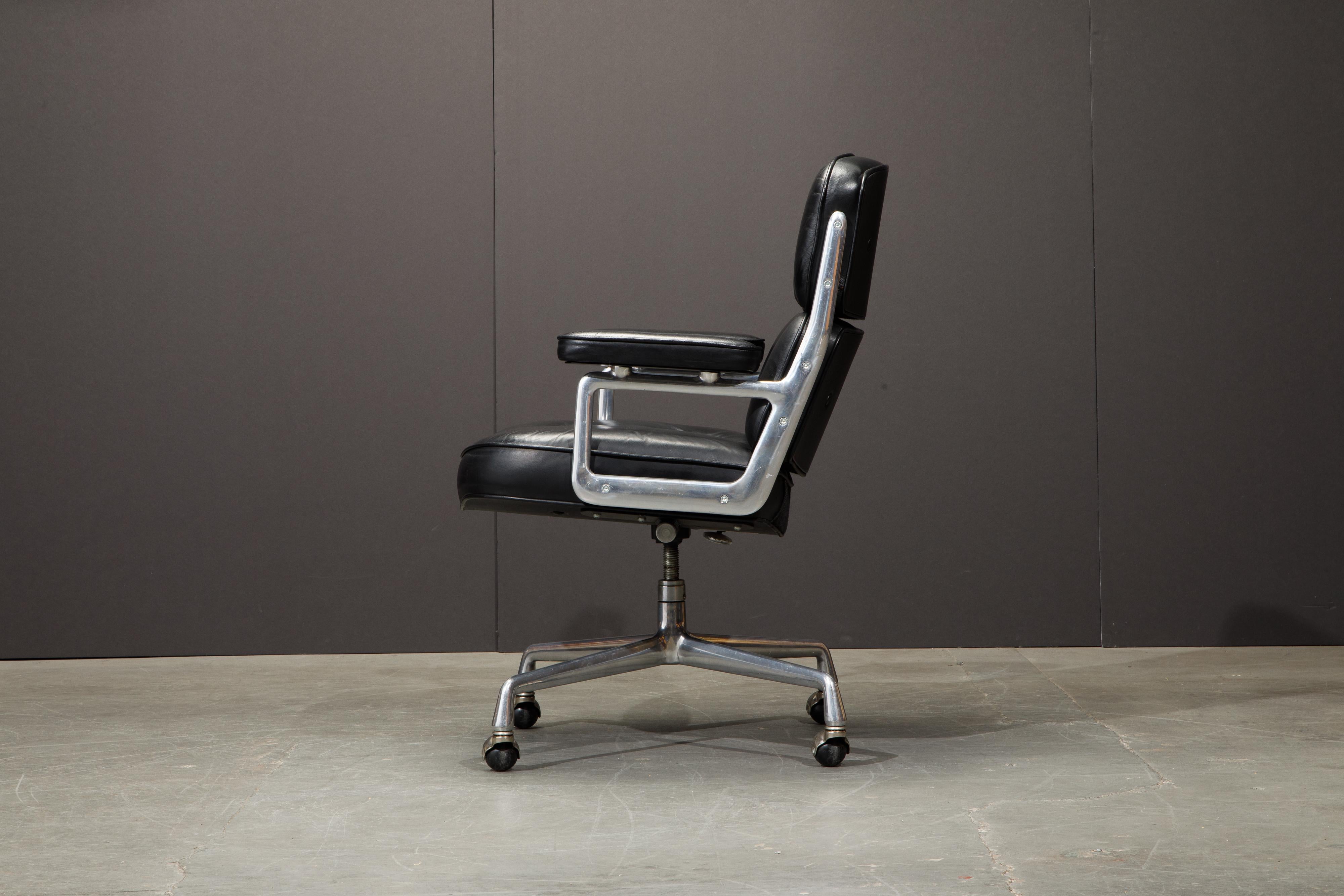 Aluminum Time Life Executive Desk Chair by Charles Eames for Herman Miller, 1970's