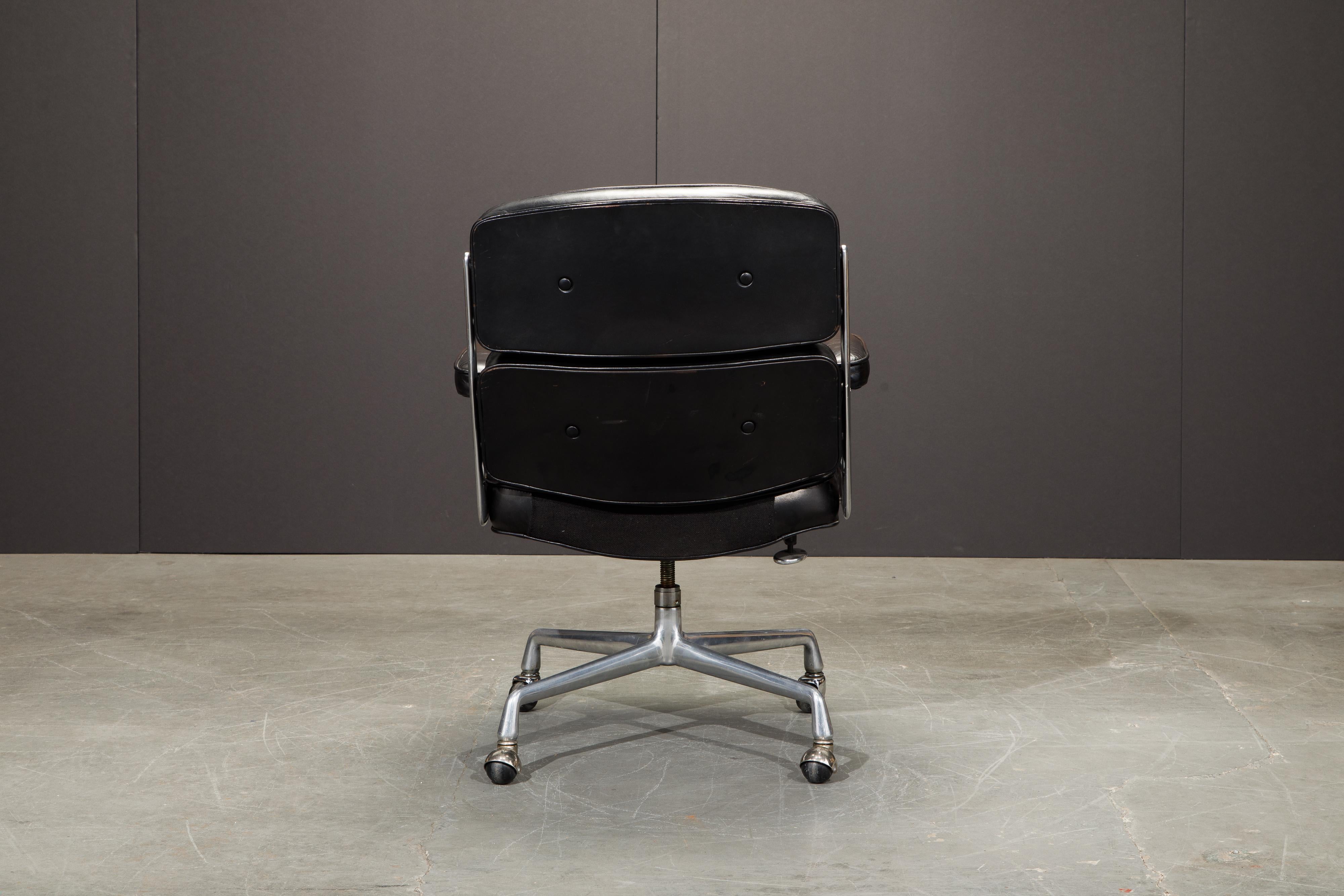 Late 20th Century Time Life Executive Desk Chair by Charles Eames for Herman Miller, 1980, Signed