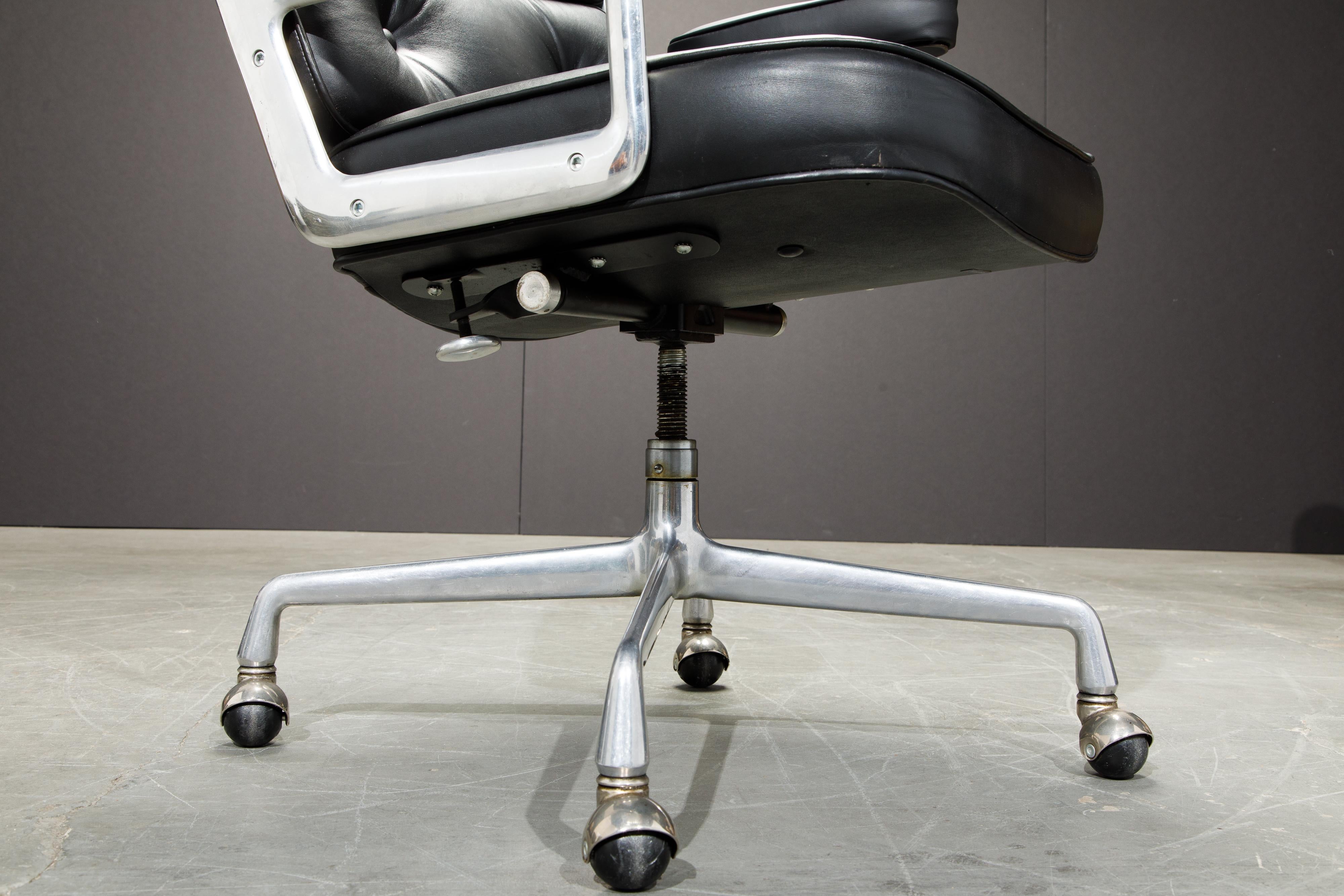 Time Life Executive Desk Chair by Charles Eames for Herman Miller, 1980s, Signed 4