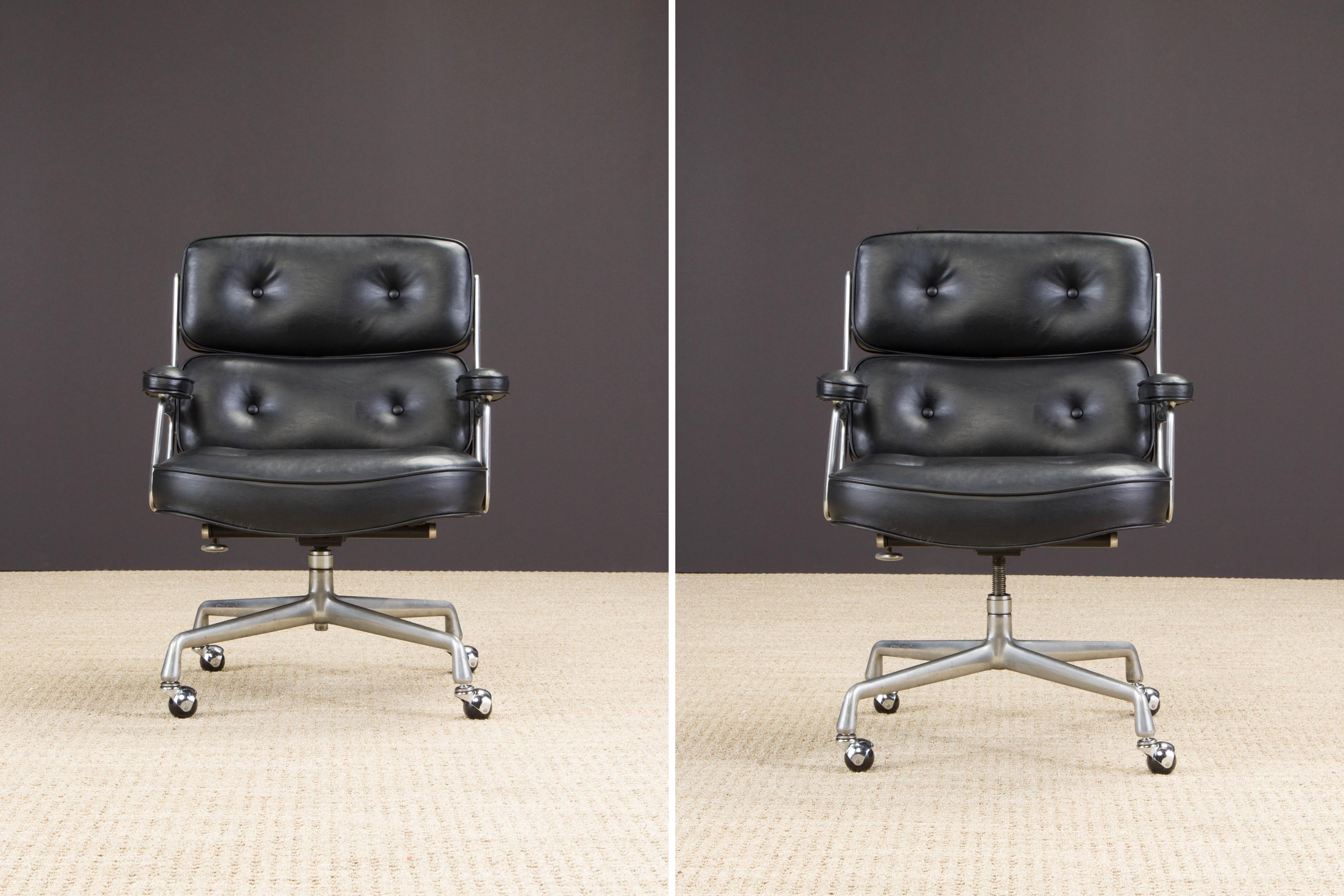 Sedia da scrivania Time Life Executive di Charles Eames per Herman Miller, anni '80, firmata in vendita 12