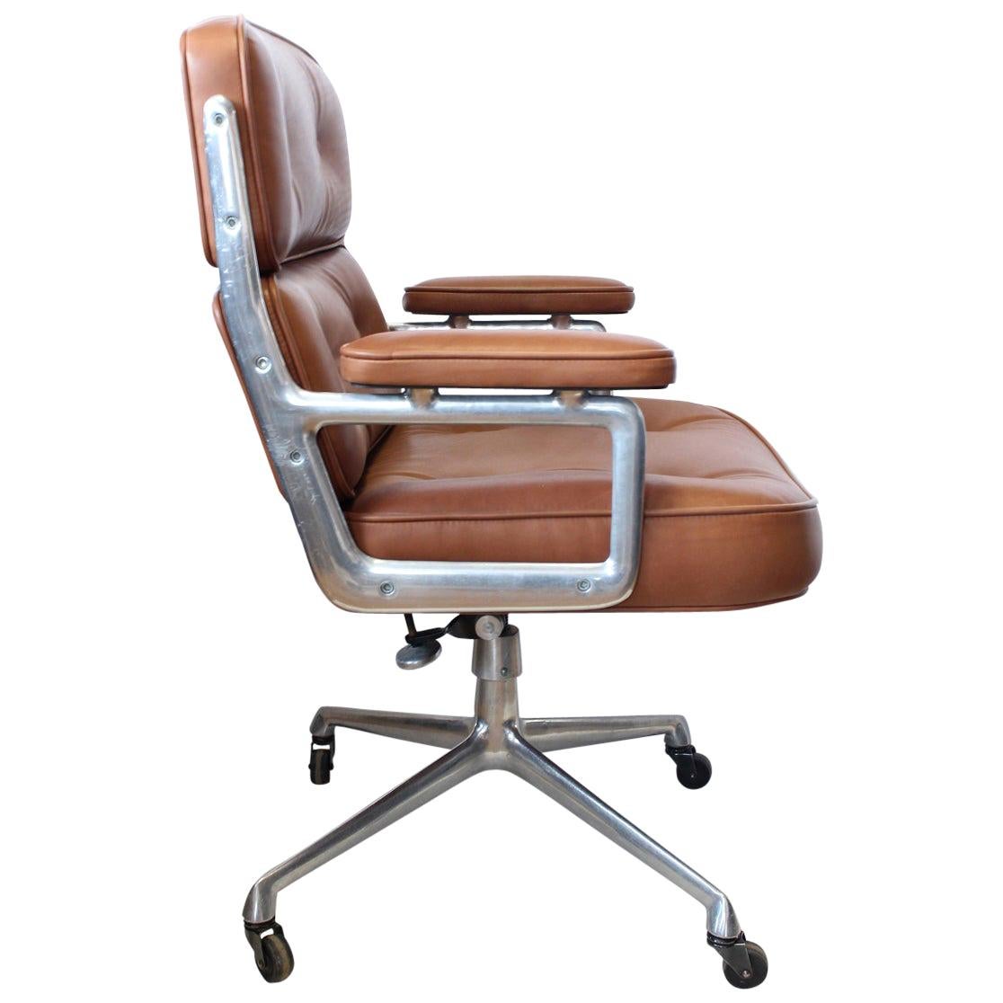 Time Life Executive Leather Chair by Eames for Herman Miller