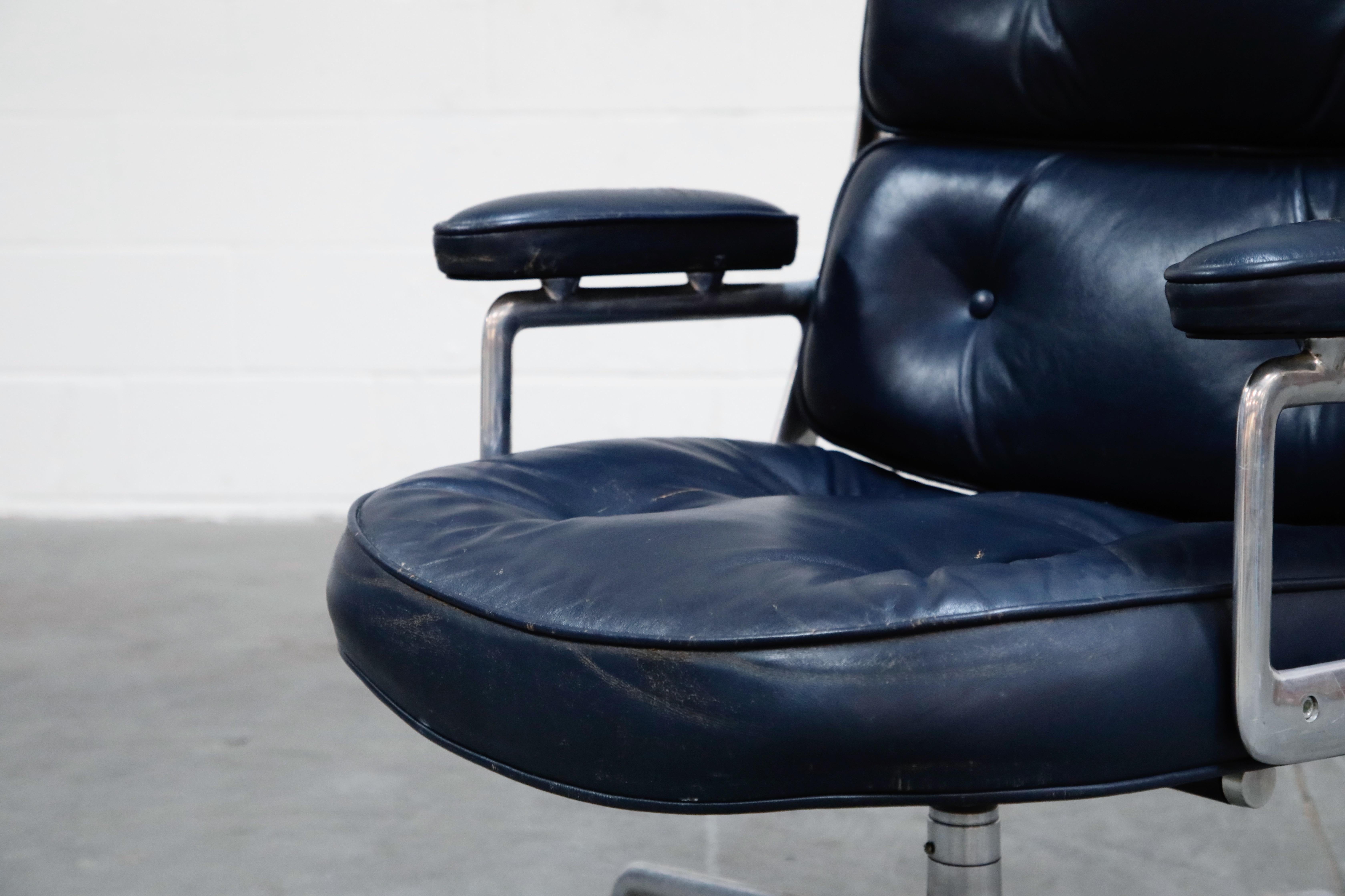 Late 20th Century 'Time Life' Executive Office Chairs by Charles Eames for Herman Miller, Signed