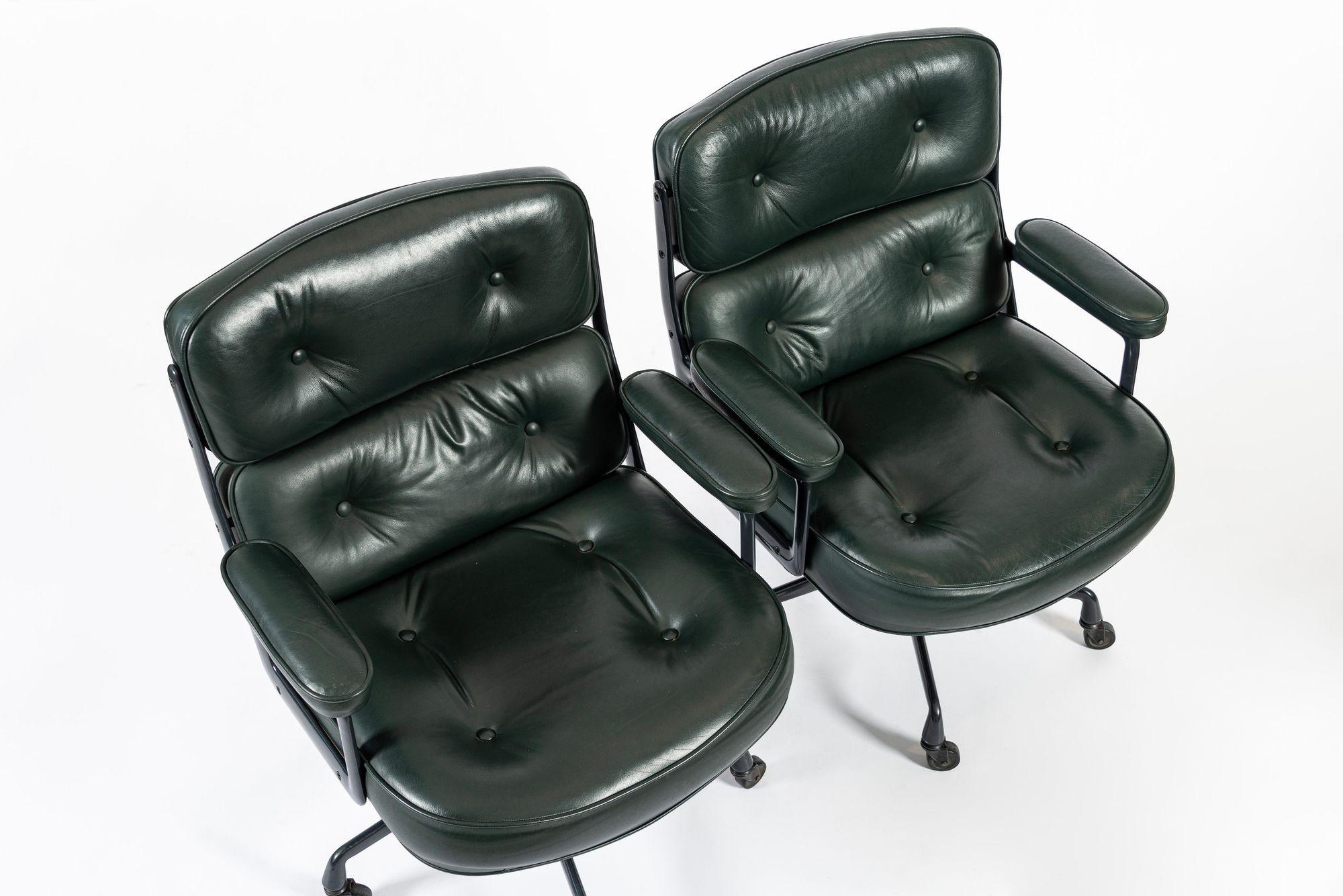 Fine XX secolo Sedie da ufficio Time Life Greene & Greene di Eames per Herman Miller 1996, set da 4 in vendita