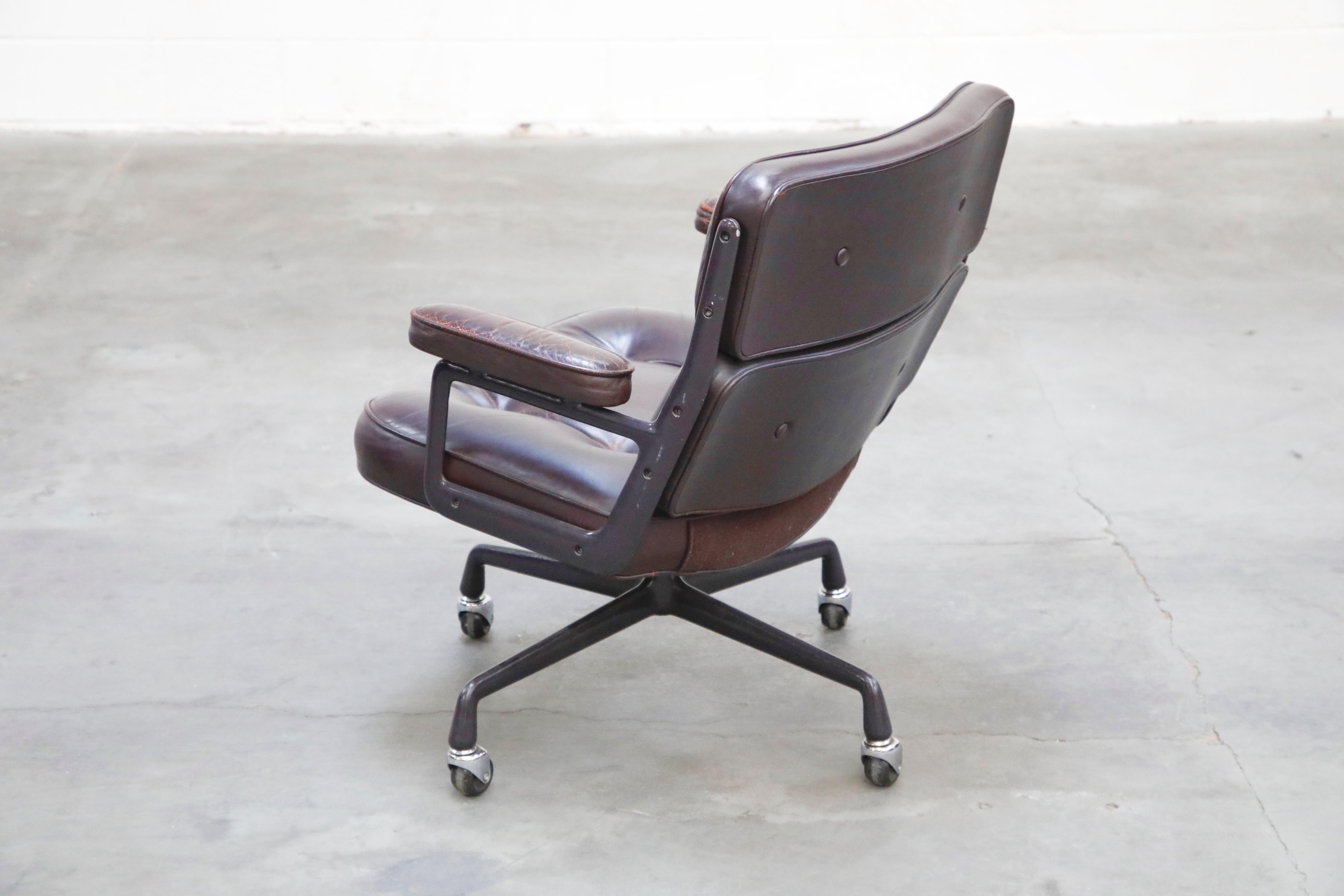 Time Life 'Lobby' Desk Chair by Charles and Ray Eames for Herman Miller, Signed 2