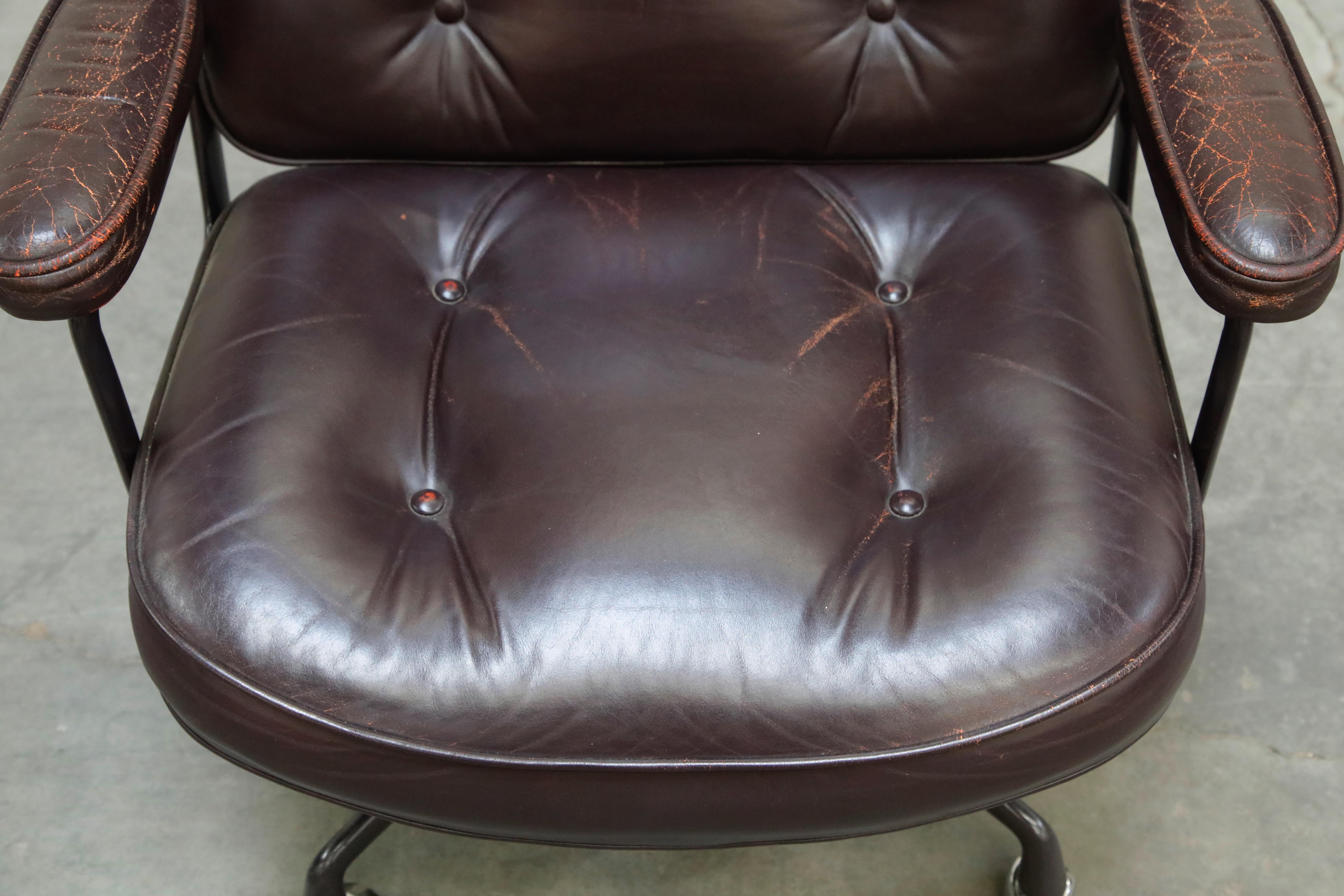 Time Life 'Lobby' Desk Chair by Charles and Ray Eames for Herman Miller, Signed 6