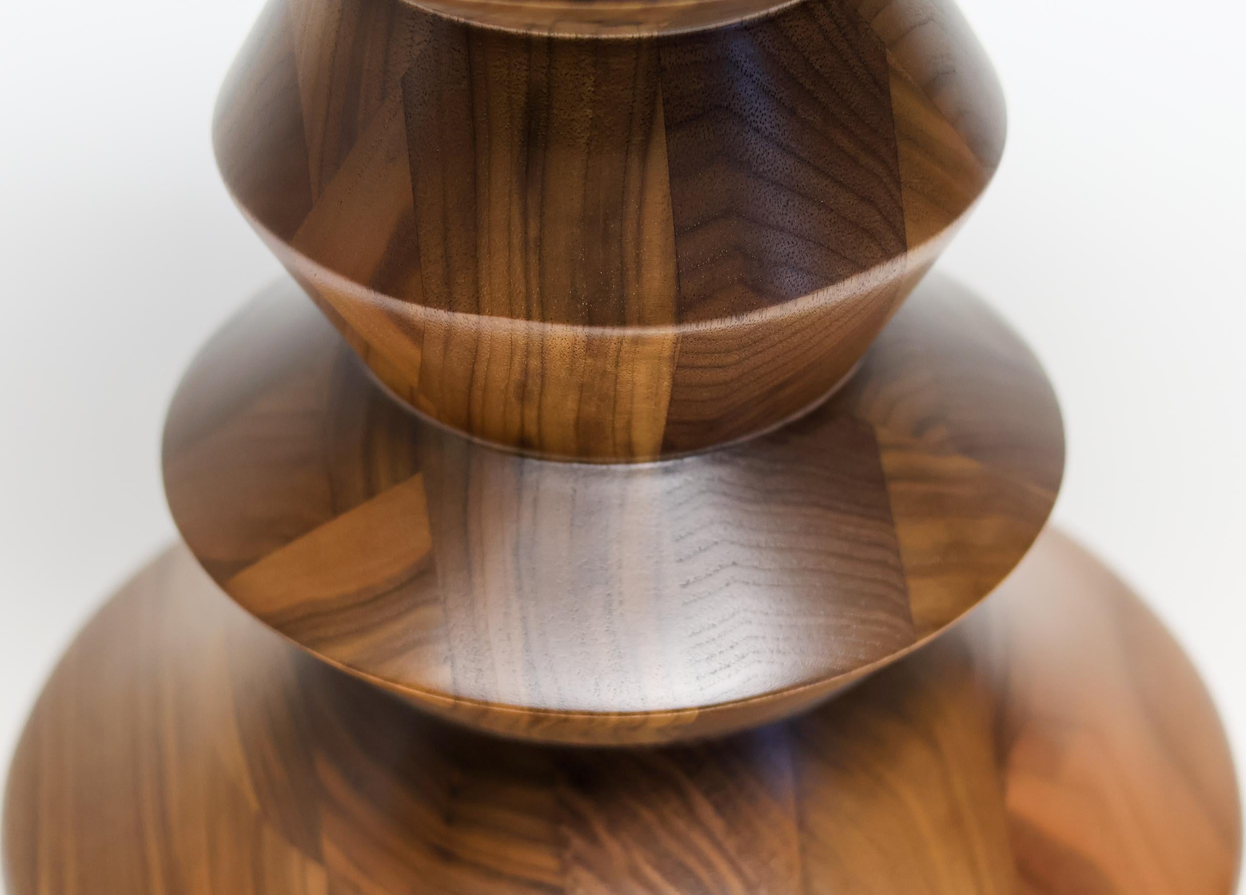XX secolo Sgabello Time Life in noce di Charles and Ray Eames per Herman Miller in vendita