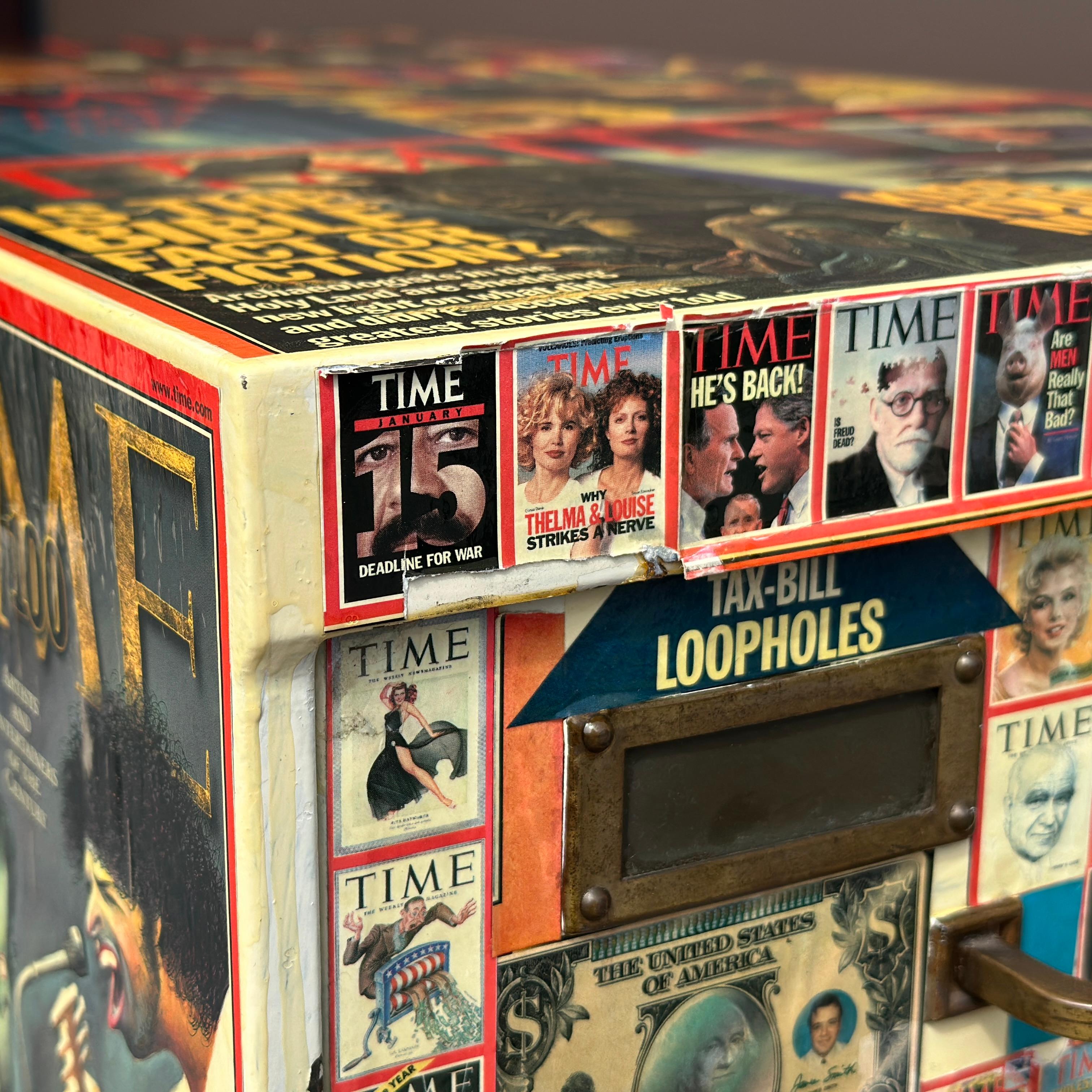 Time Magazine découpé General Fireproofing Co. Classeur et catalogue à fiches en vente 5