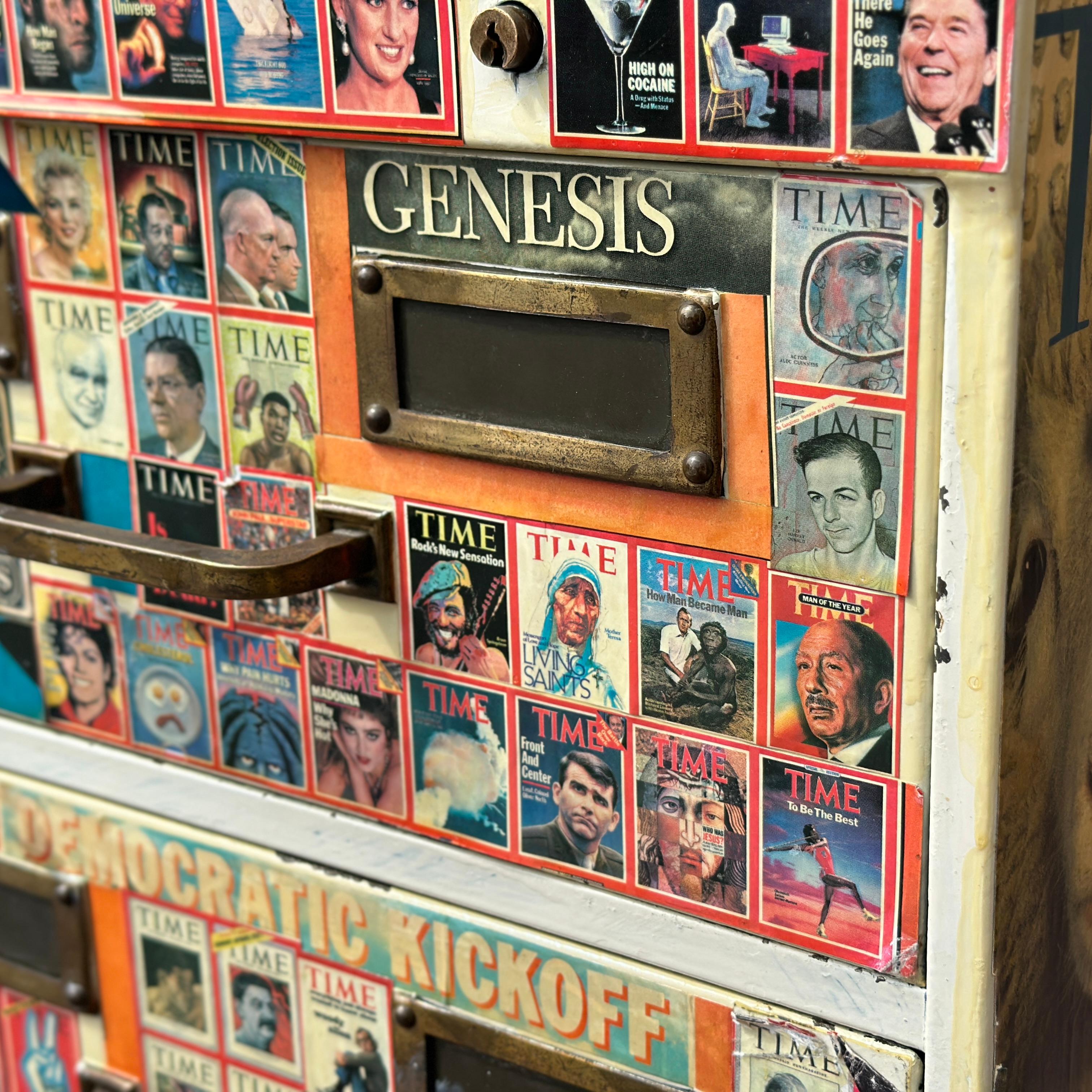 Time Magazine découpé General Fireproofing Co. Classeur et catalogue à fiches en vente 6
