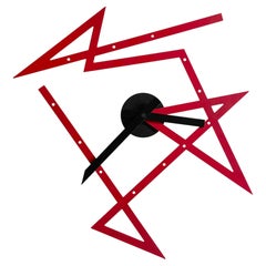Orologio da parete Time Maze di Daniel Libeskind per Alessi