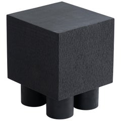 Time of Action n. 20-1 Contemporary Stool in Wood