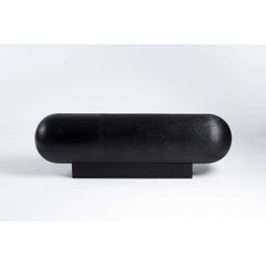 Seduta artigianale in legno nero scuro Time of Action n. 20, 1 di Chaeyoung Lee