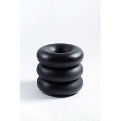 Seduta decorativa unica in Wood Wood scuro Tempo di azione n. 20-4, Chaeyoung Lee