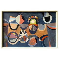 Time Out Dave Brubeck Quartet Abstract Album Cover Painting