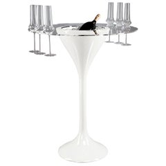 Time Rusty Large White Cocktail Table