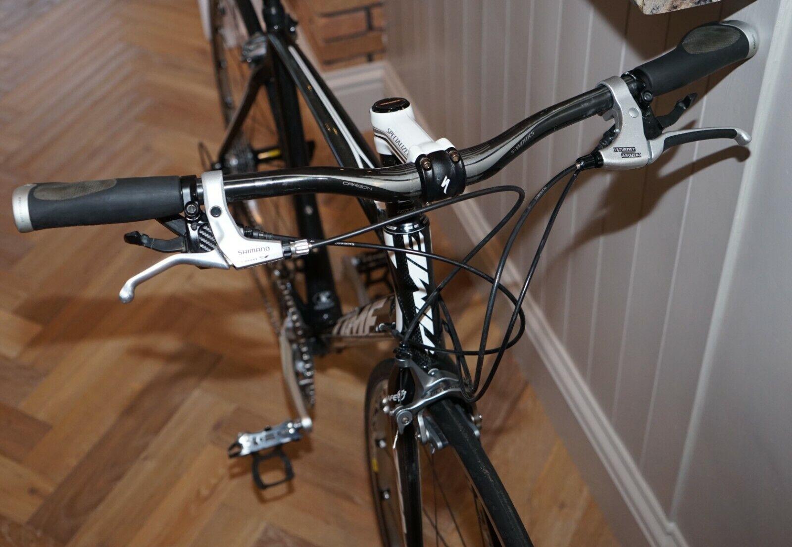 Carbon Fiber Time Rx Instinct Full Carbon Hybrid Road Bike Ksyrium Elite Wheelset For Sale