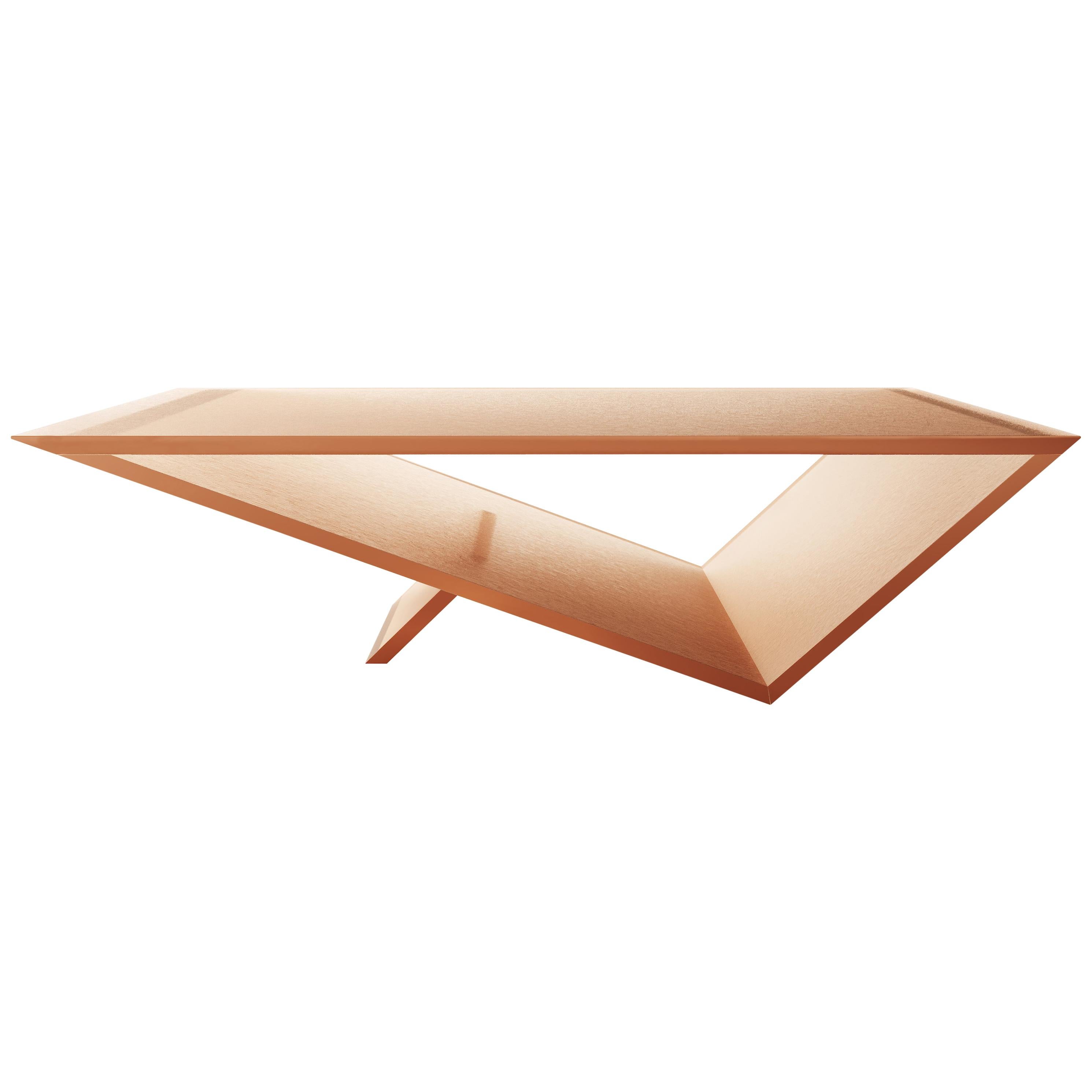 Portal-Tisch aus dem Raum/Zeitraum,. Couchtisch aus Glasglas, eine Kollektion von Neal Aronowitz. im Angebot
