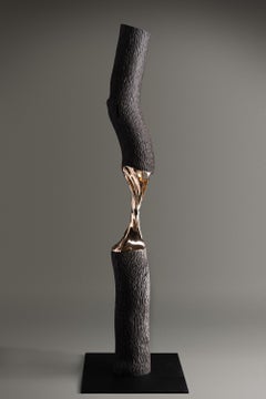 Time Tree Sculpture by Kris Lamba Studio, Polished Bronze, UK