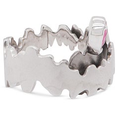 Time Wrapped Spinel No Heat 18K Designer Ring