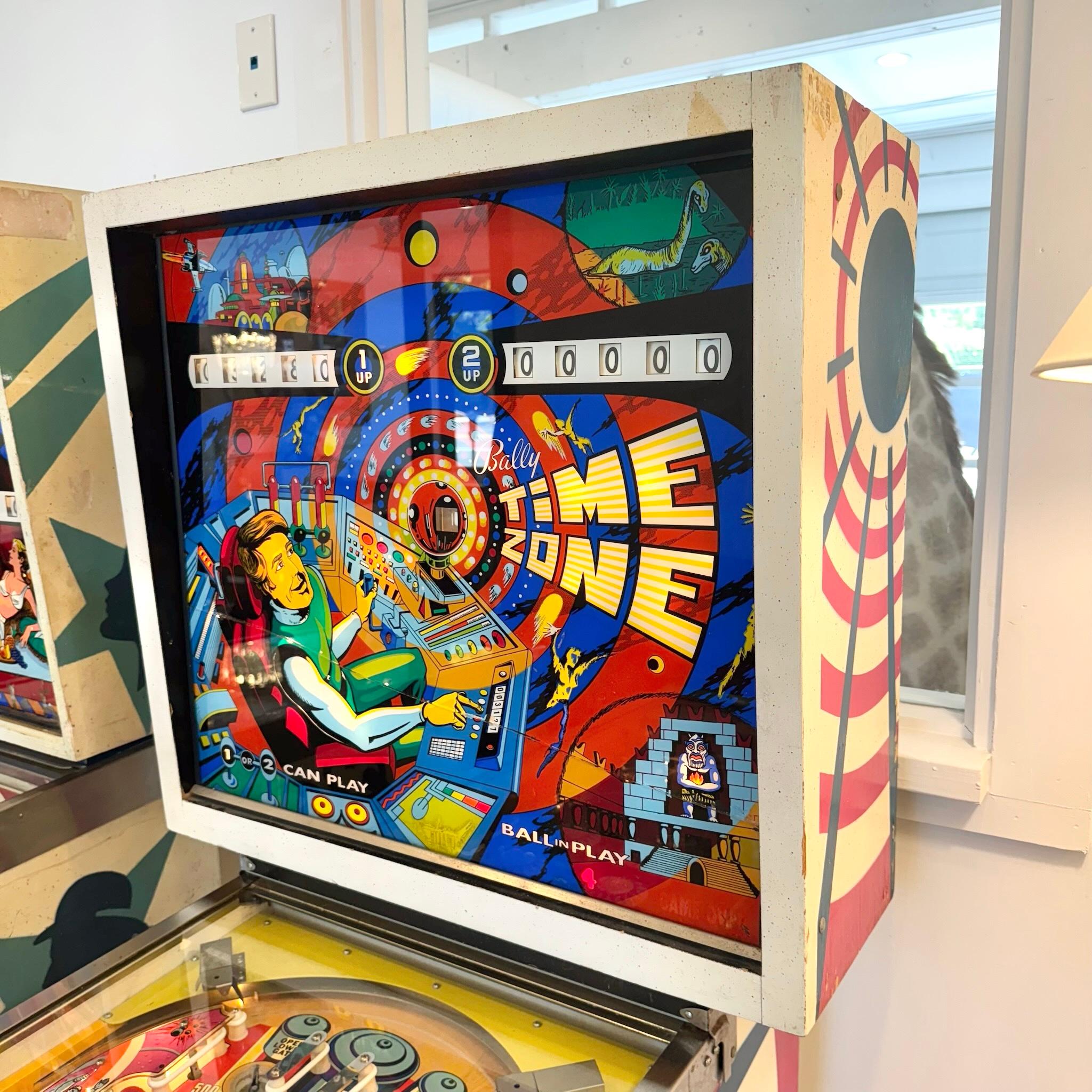 Américain Jeu de pinball dans le fuseau horaire, 1972, États-Unis en vente