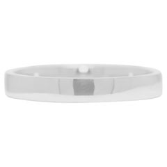 Timeless 0.02ct Natural Diamond Platinum Band Ring