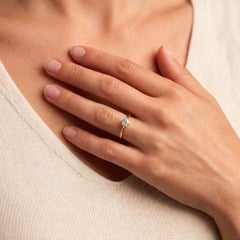 Timeless 0.30ct Natural Diamond Solitaire Ring in 20K Yellow Gold