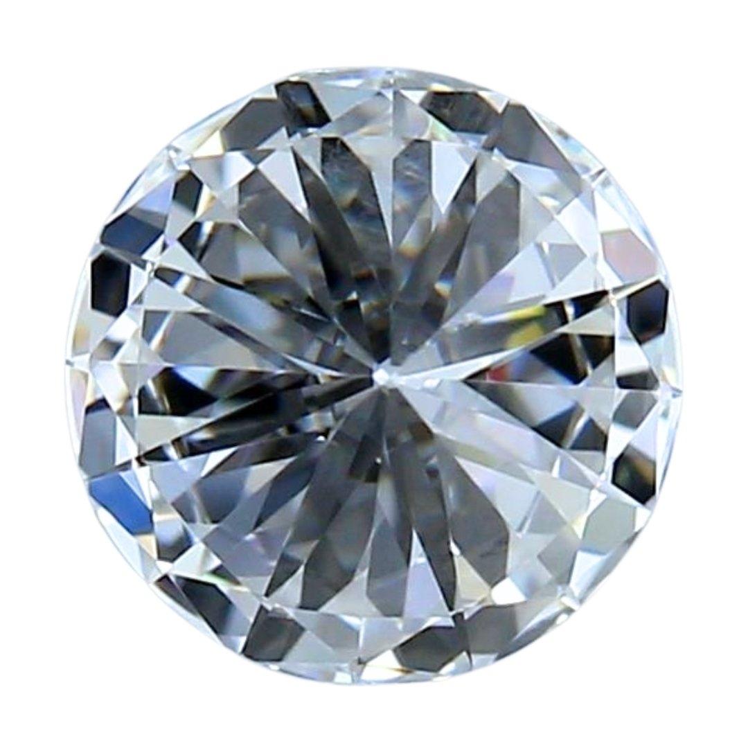 De las mujeres Atemporal 0.40ct Triple Excelente Corte Ideal Diamante Redondo - Certificado GIA en venta