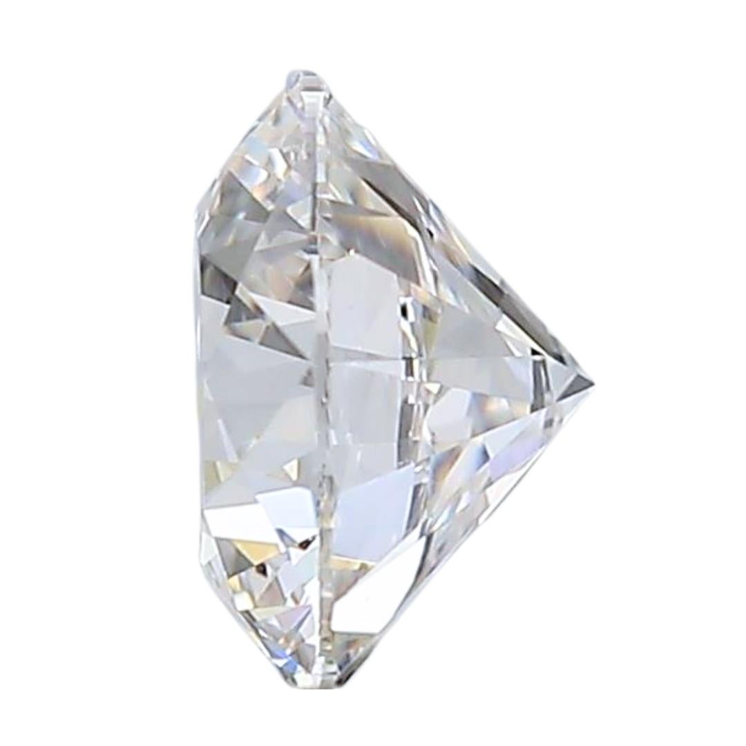Timeless 0.41ct Ideal Cut Round Diamond - GIA Certified In New Condition For Sale In רמת גן, IL