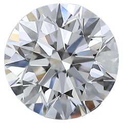 Diamante redondo de talla ideal intemporal de 0,41 ct - Certificado GIA