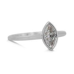 Timeless 0.70ct Double Excellent Ideal Cut Diamond Solitaire Ring