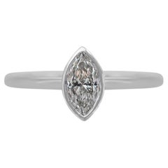 Timeless 0.70ct Double Excellent Ideal Cut Diamond Solitaire Ring