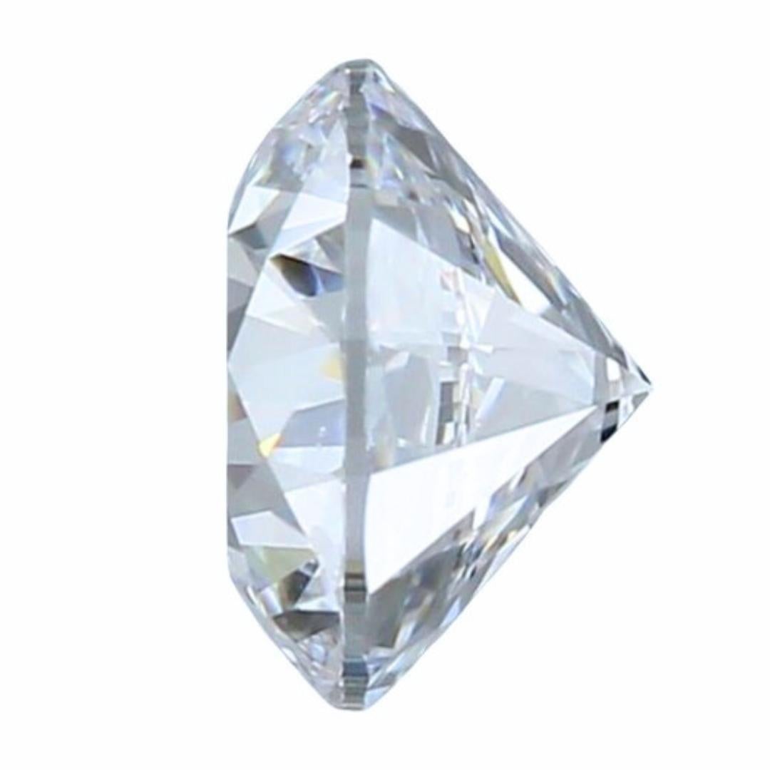 Timeless 0,80ct Ideal Cut Round-Shaped Diamond - GIA zertifiziert (Rundschliff) im Angebot
