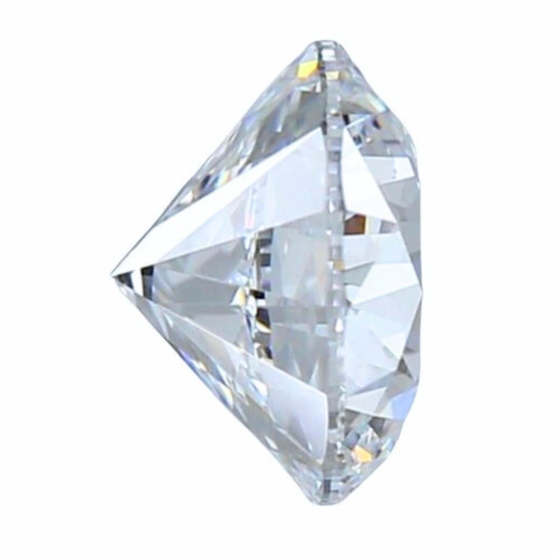 Timeless 0,80ct Ideal Cut Round-Shaped Diamond - GIA zertifiziert im Zustand „Neu“ im Angebot in רמת גן, IL