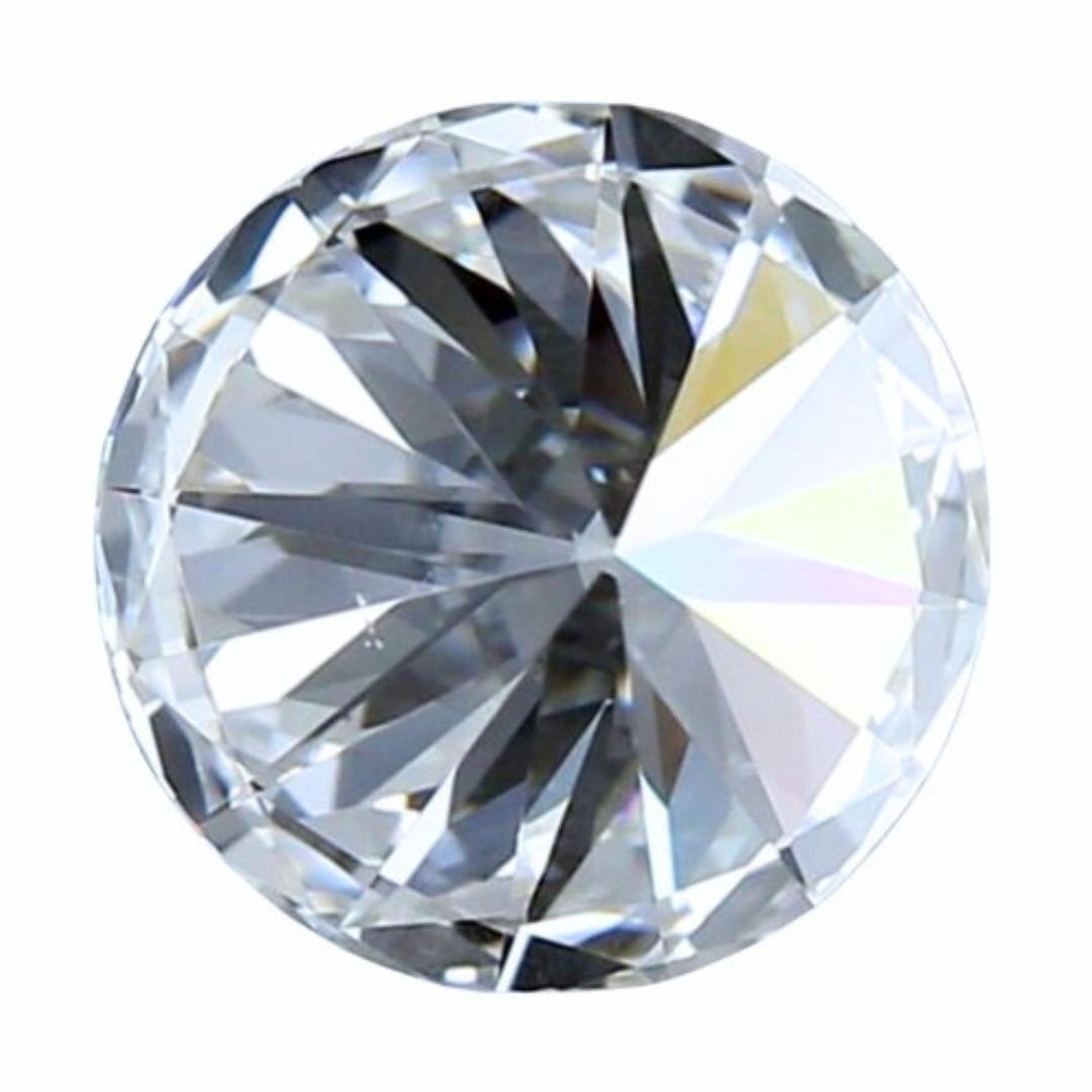 Timeless 0,80ct Ideal Cut Round-Shaped Diamond - GIA zertifiziert Damen im Angebot