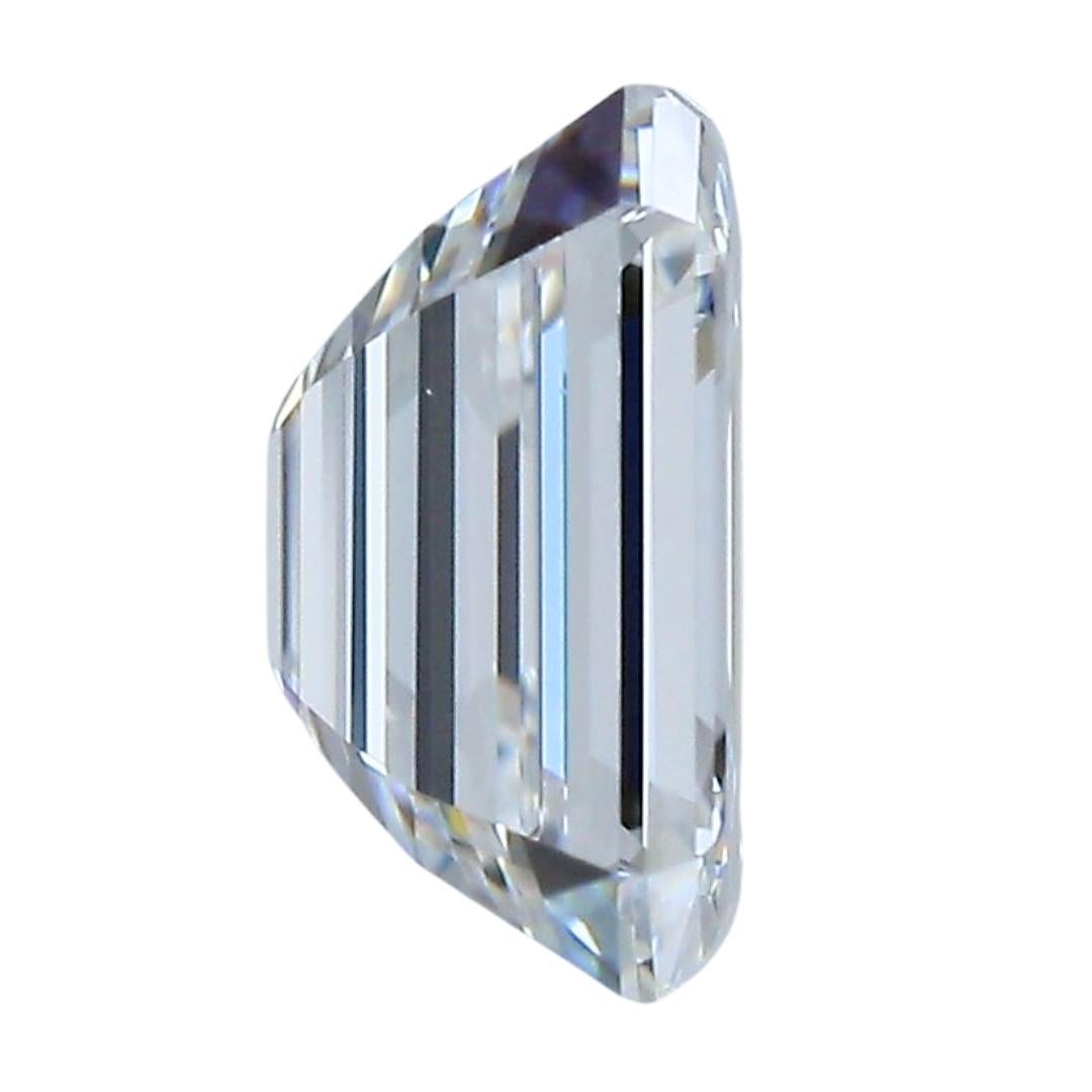 Timeless 0.98ct Ideal Cut Emerald-Cut Diamond - GIA Certified In New Condition In רמת גן, IL